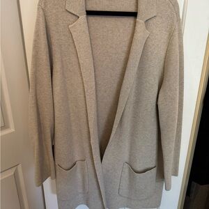 Talbots Cream Knit Cardigan